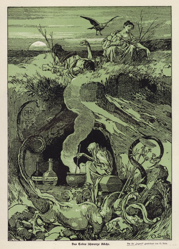The Black Kitchen of Death by Otto Seitz