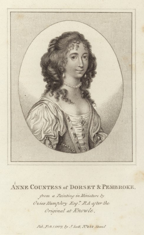 Anne Countess of Dorset and Pembroke by Ozias Humphry