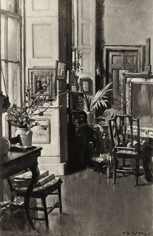 Studio of Miss Paterson by Patrick William Adam