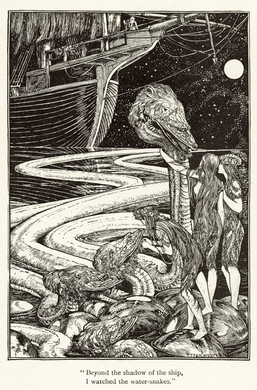 Rime of the Ancient Mariner (engraving) by Patten Wilson