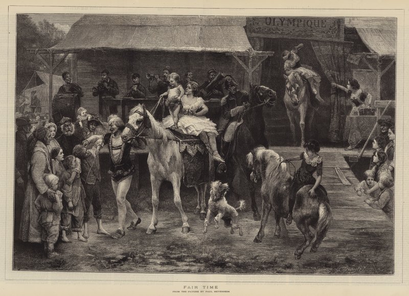 Fair Time by Paul Friedrich Meyerheim