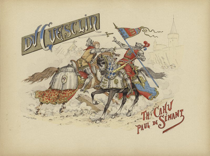 Bertrand du Guesclin, French Military Commander by Paul de Semant