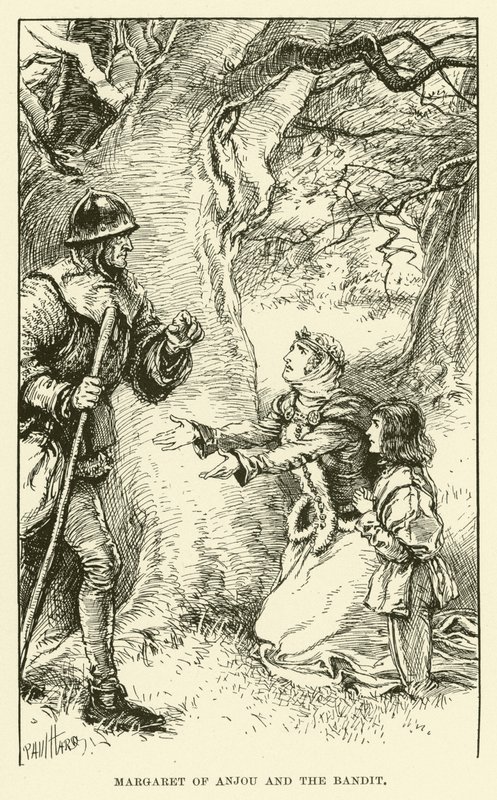 Margaret of Anjou and the Bandit by Paul Hardy