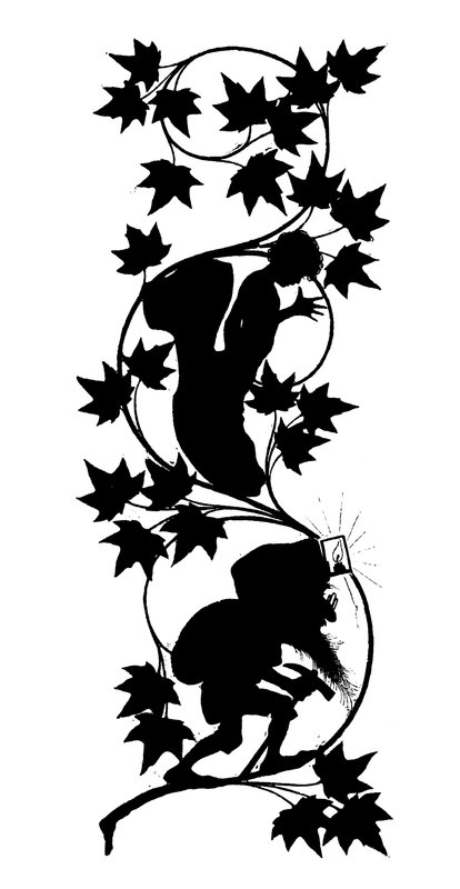 Silhouette for Puks Natlige Bedrifter by Paul Konewka