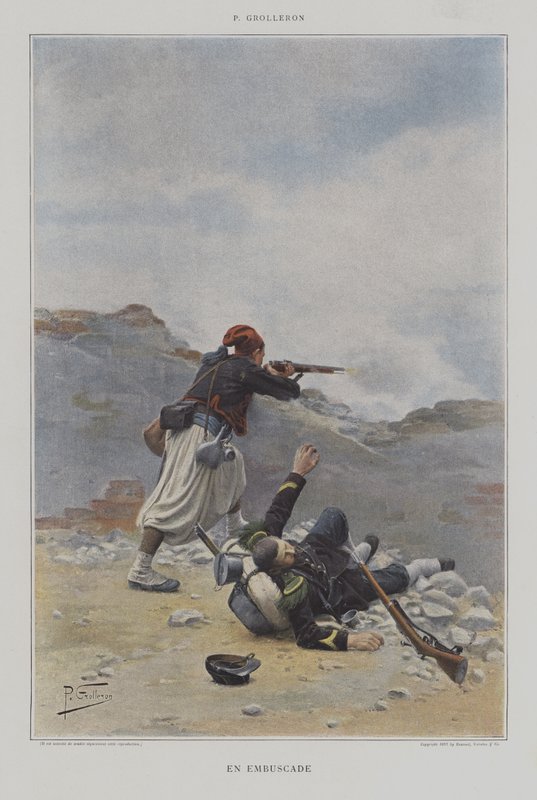 In Ambush by Paul Louis Narcisse Grolleron