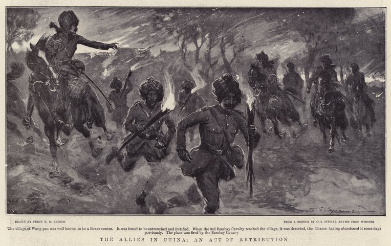 The Allies in China, an Act of Retribution by Percy F.S. Spence