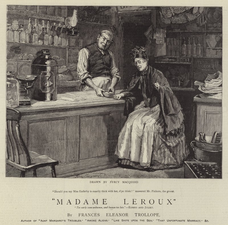 Madame Leroux by Percy Macquoid