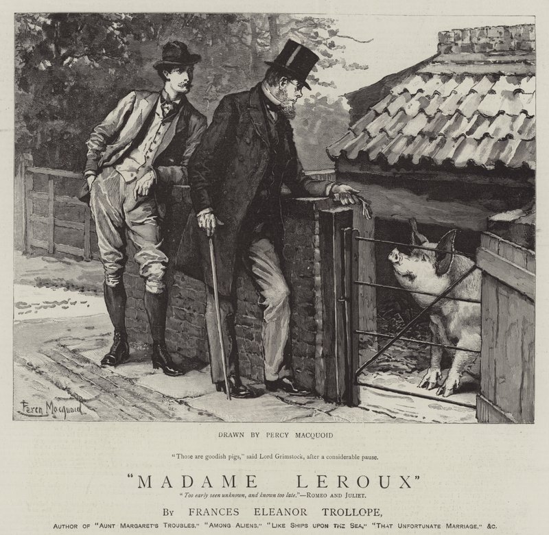 Madame Leroux by Percy Macquoid