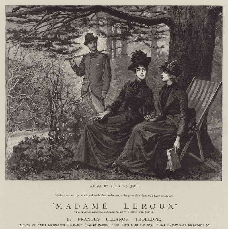 Madame Leroux by Percy Macquoid