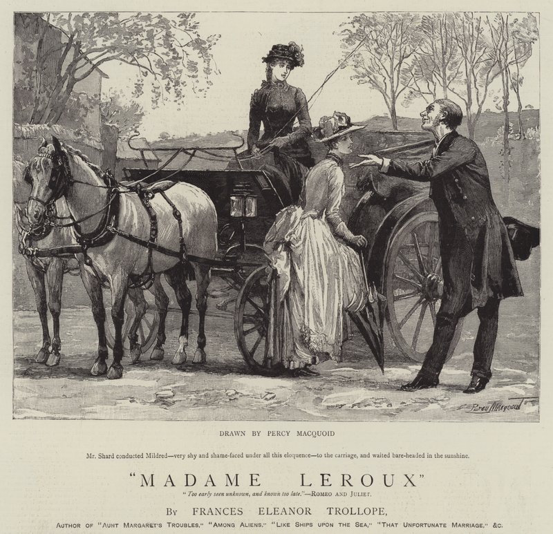 Madame Leroux by Percy Macquoid
