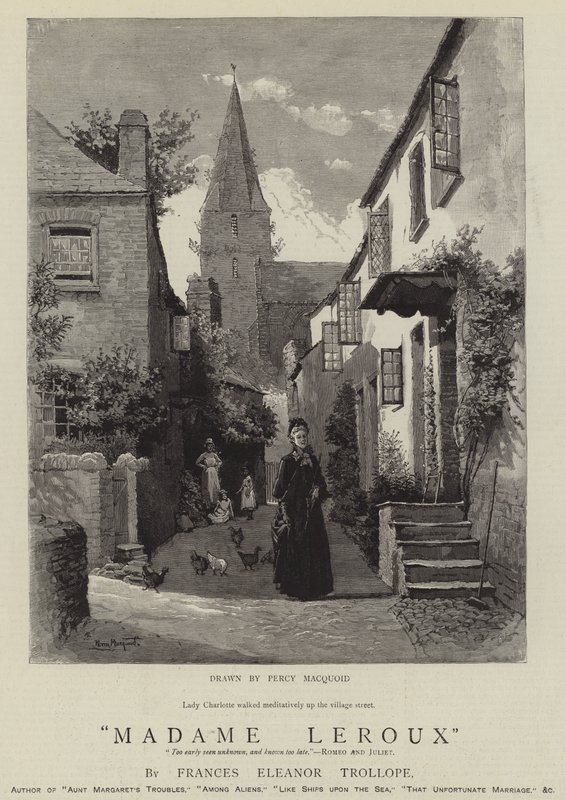 Madame Leroux by Percy Macquoid
