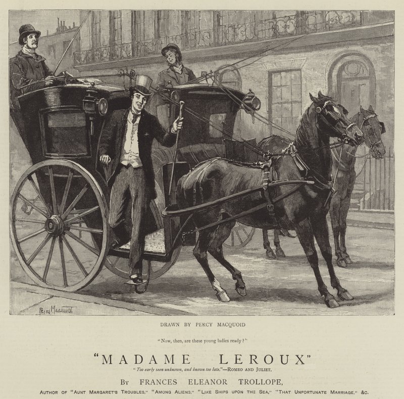 Madame Leroux by Percy Macquoid