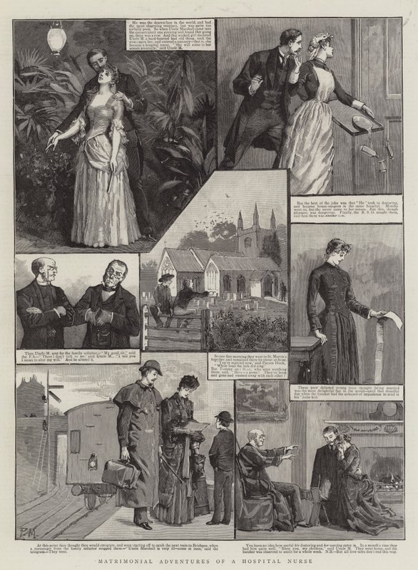 Matrimonial Adventures of a Hospital Nurse by Percy Macquoid