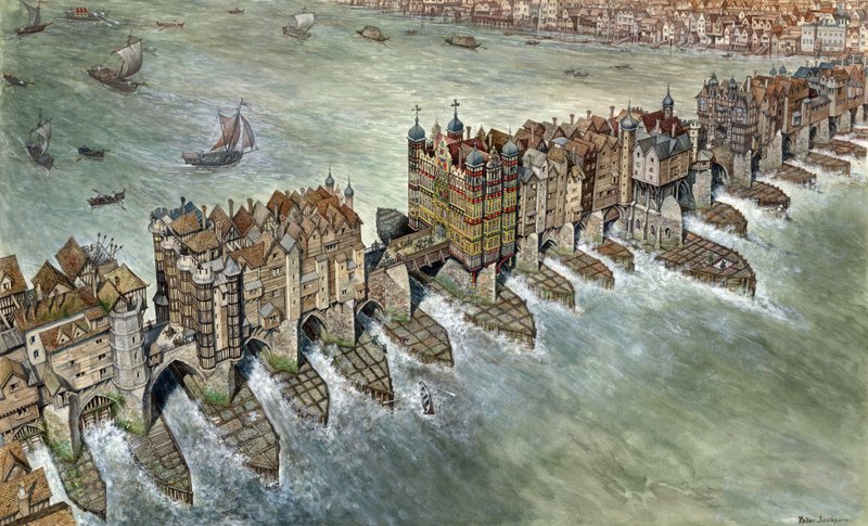 Old London Bridge by Peter Jackson
