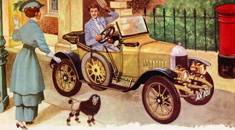 1914 Morris Oxford by Peter Jackson