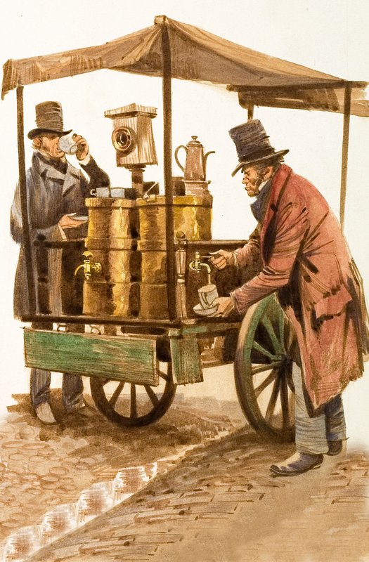 Coffee vendor by Peter Jackson