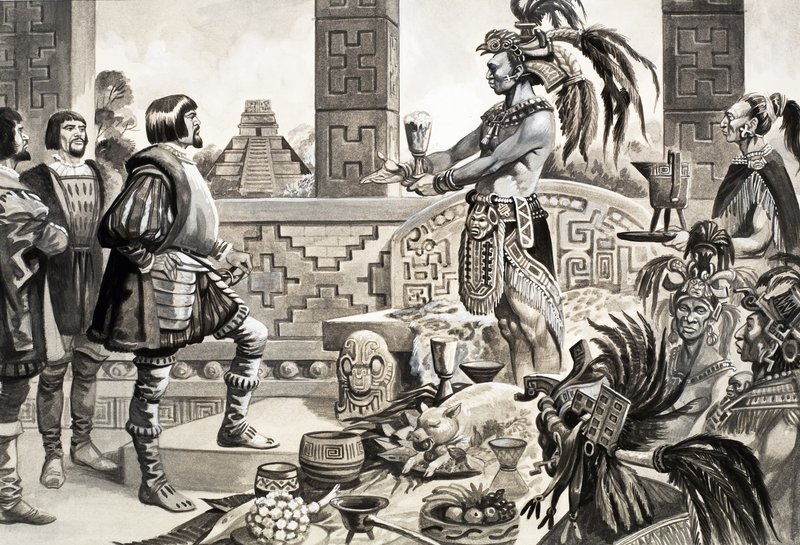 Hernando Cortes in Mexico by Peter Jackson