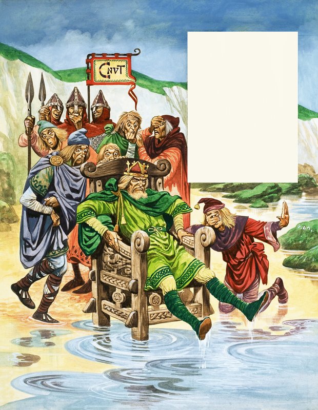 King Canute by Peter Jackson