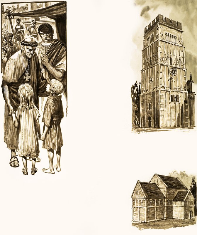 Monk and Church by Peter Jackson