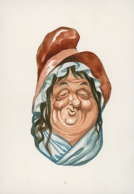 Mrs Gamp, Martin Chuzzlewit by Peter Jackson