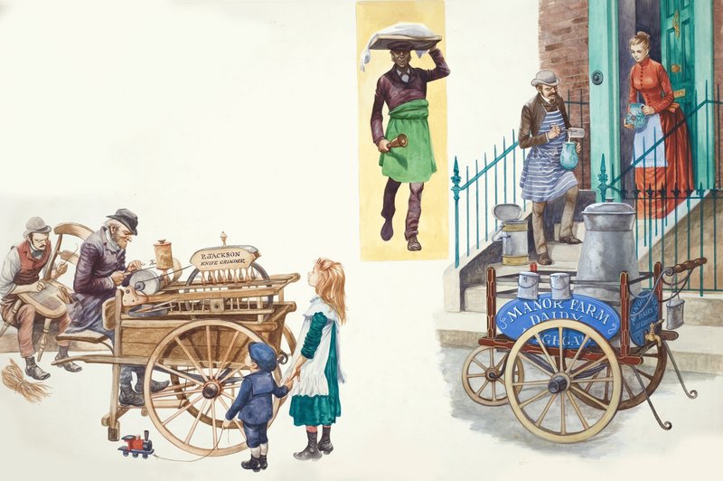 Nineteenth Century Tradesmen by Peter Jackson