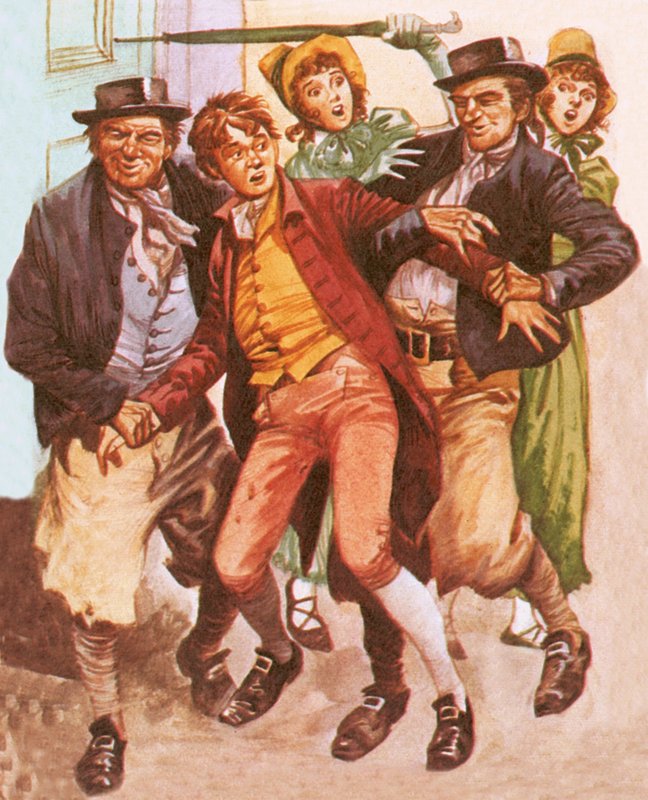 Press Gang at Work by Peter Jackson