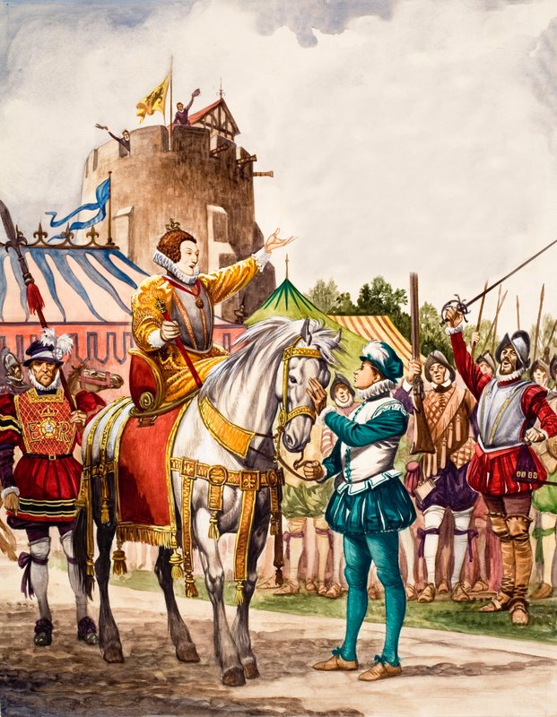 Queen Elizabeth I Delivers Her Armada Speech by Peter Jackson