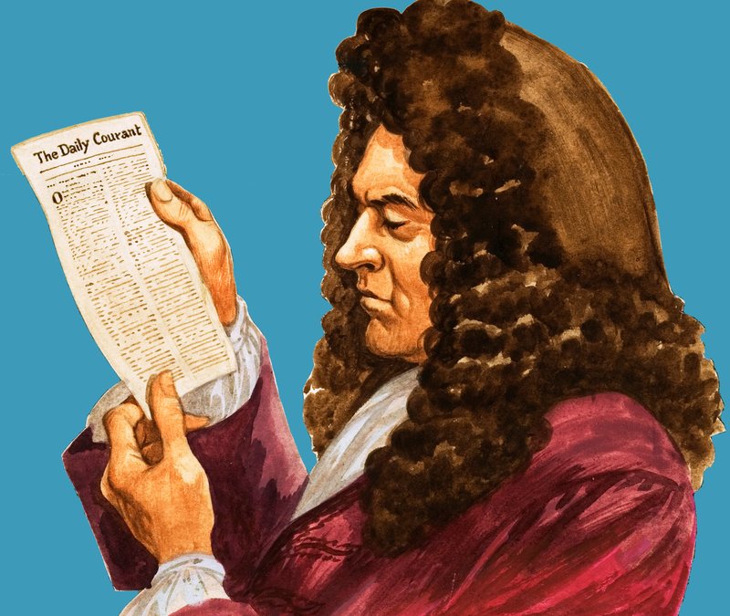 Reading the Daily Courant by Peter Jackson