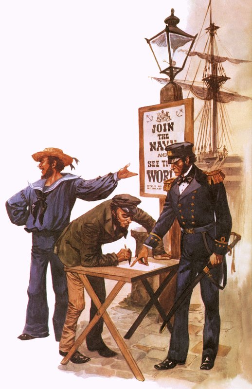 Recruitment for the Navy by Peter Jackson