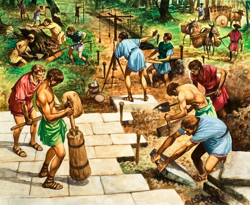 Roman Roads by Peter Jackson