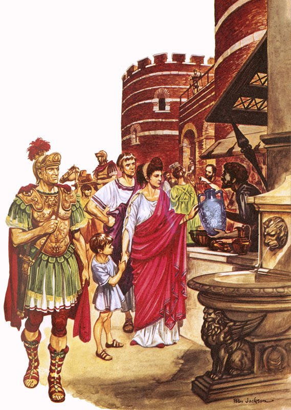 Shopping in Roman Britain by Peter Jackson