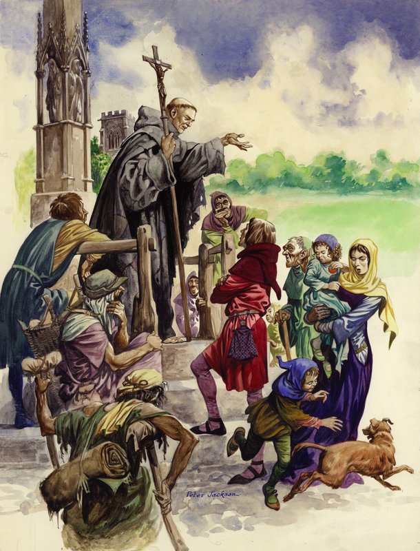 The Friars Come to Britain by Peter Jackson