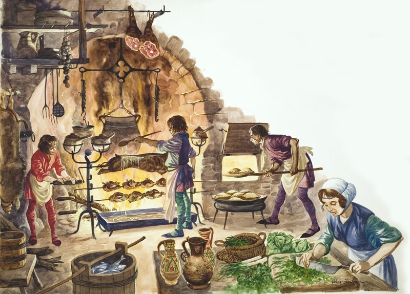 The Kitchen of a Rich Lord by Peter Jackson