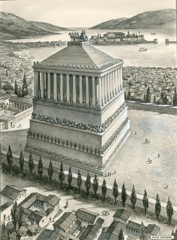 The Mausoleum at Halicarnassus by Peter Jackson