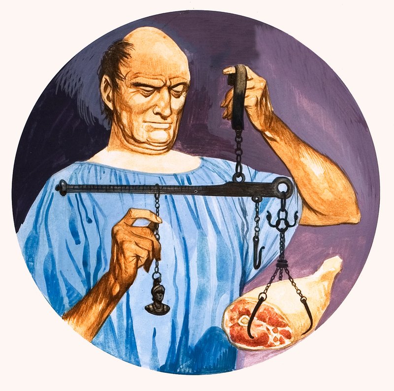Weighing meat in Roman Britain by Peter Jackson