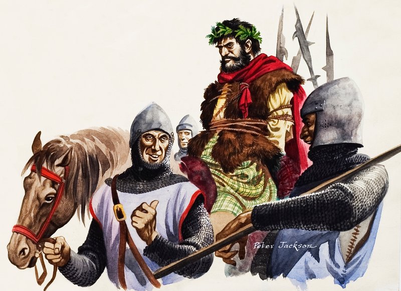 William Wallace Being Paraded in Captivity by Peter Jackson