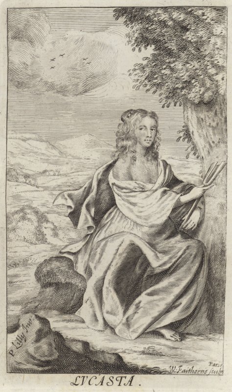 Portrait of Lucasta (Lucy Sacheverell) by Peter Lely