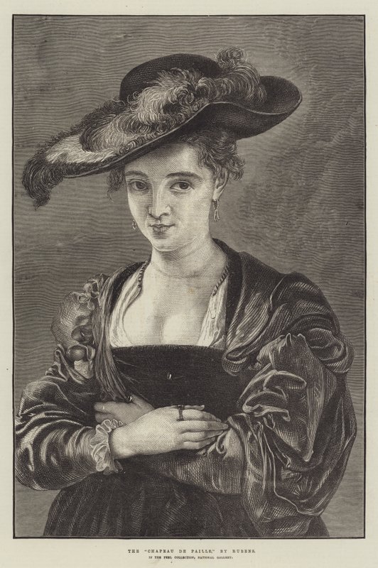 The Chapeau de Paille by Peter Paul Rubens