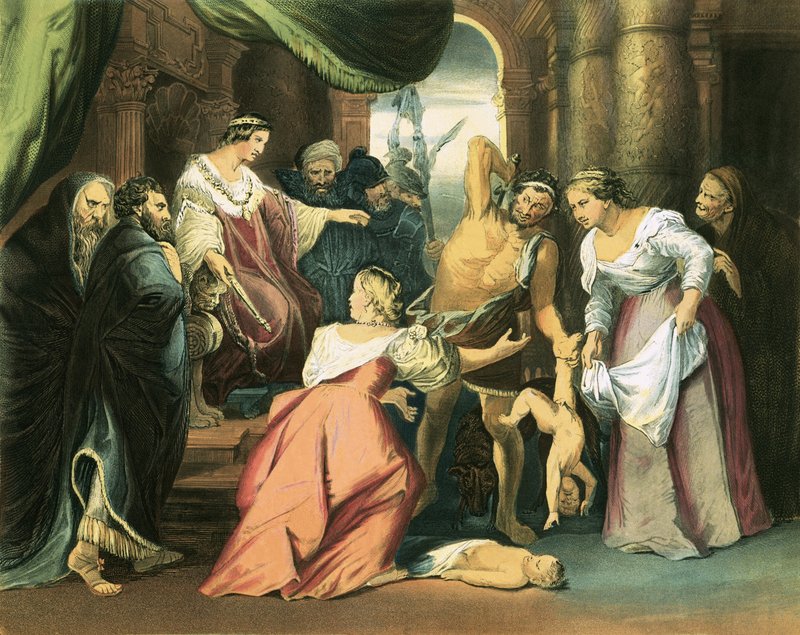 The Judgment of Solomon by Peter Paul Rubens