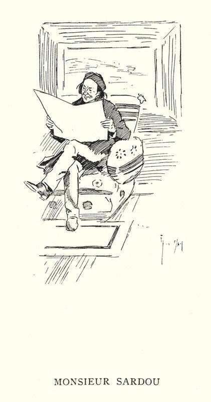 Monsieur Sardou by Phil May