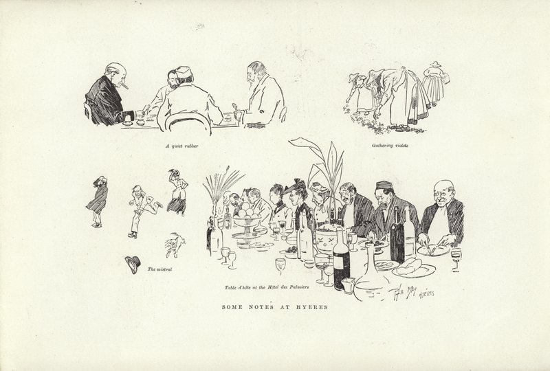 Some Notes at Hyeres by Phil May