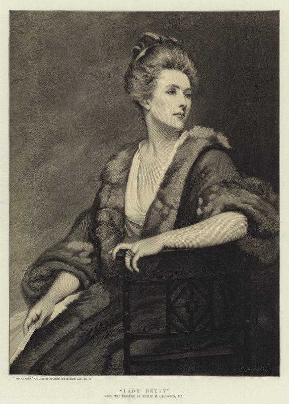 Lady Betty by Philip Hermogenes Calderon