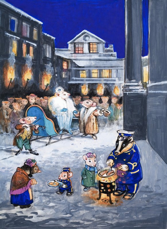The Town Mouse and the Country Mouse by Philip Mendoza