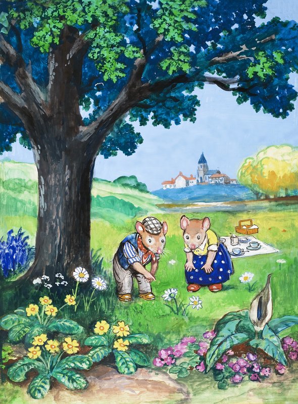 The Town Mouse and the Country Mouse by Philip Mendoza