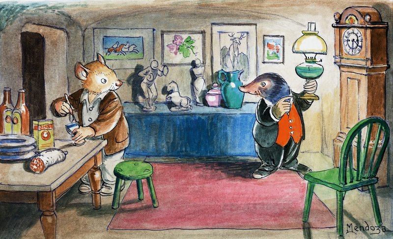 The Wind in the Willows by Philip Mendoza