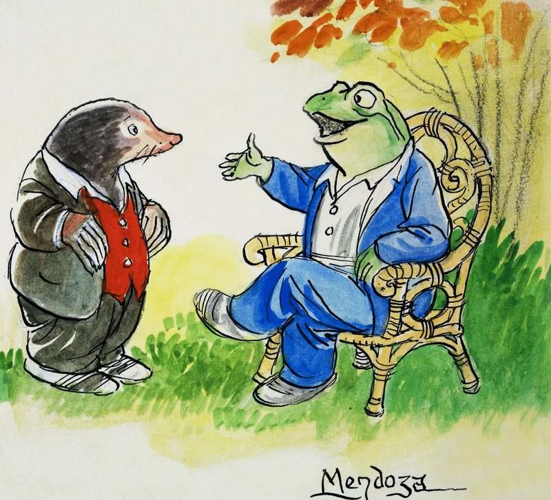The Wind in the Willows by Philip Mendoza