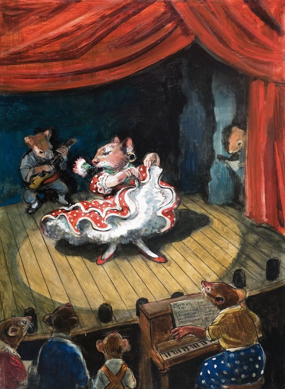 Town Mouse and Country Mouse by Philip Mendoza