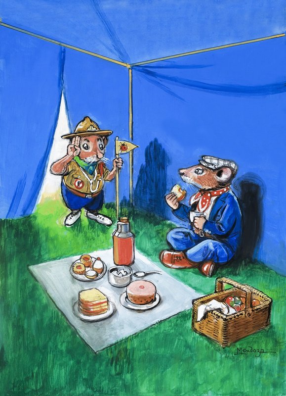 Town Mouse and Country Mouse by Philip Mendoza