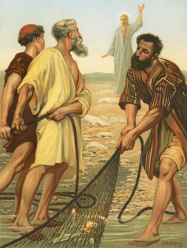 Christ Calling the Disciples by Philip Richard Morris