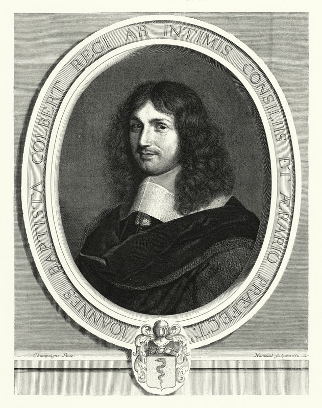 Jean-Baptiste Colbert, French statesman by Philippe de (after) Champaigne
